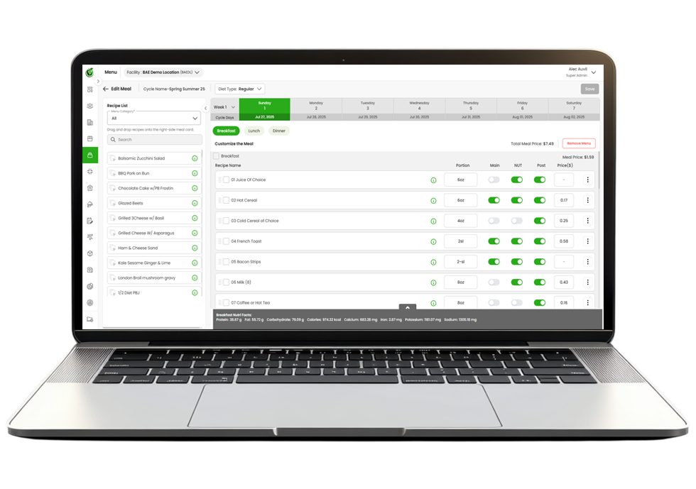 DMO Laptop Recipes